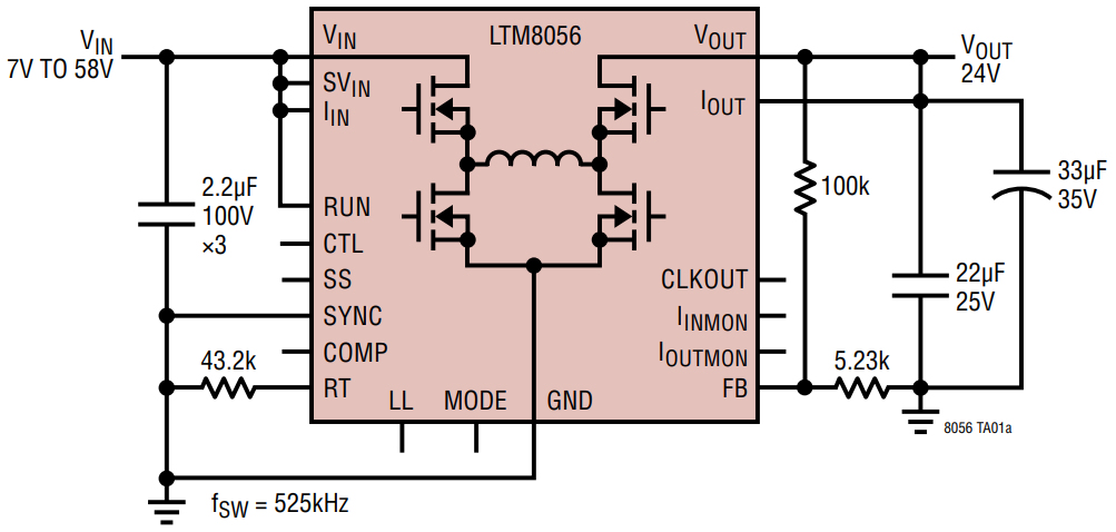 LTM8056EY PBF